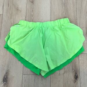 FREE PEOPLE RUN FOR IT SHORTS